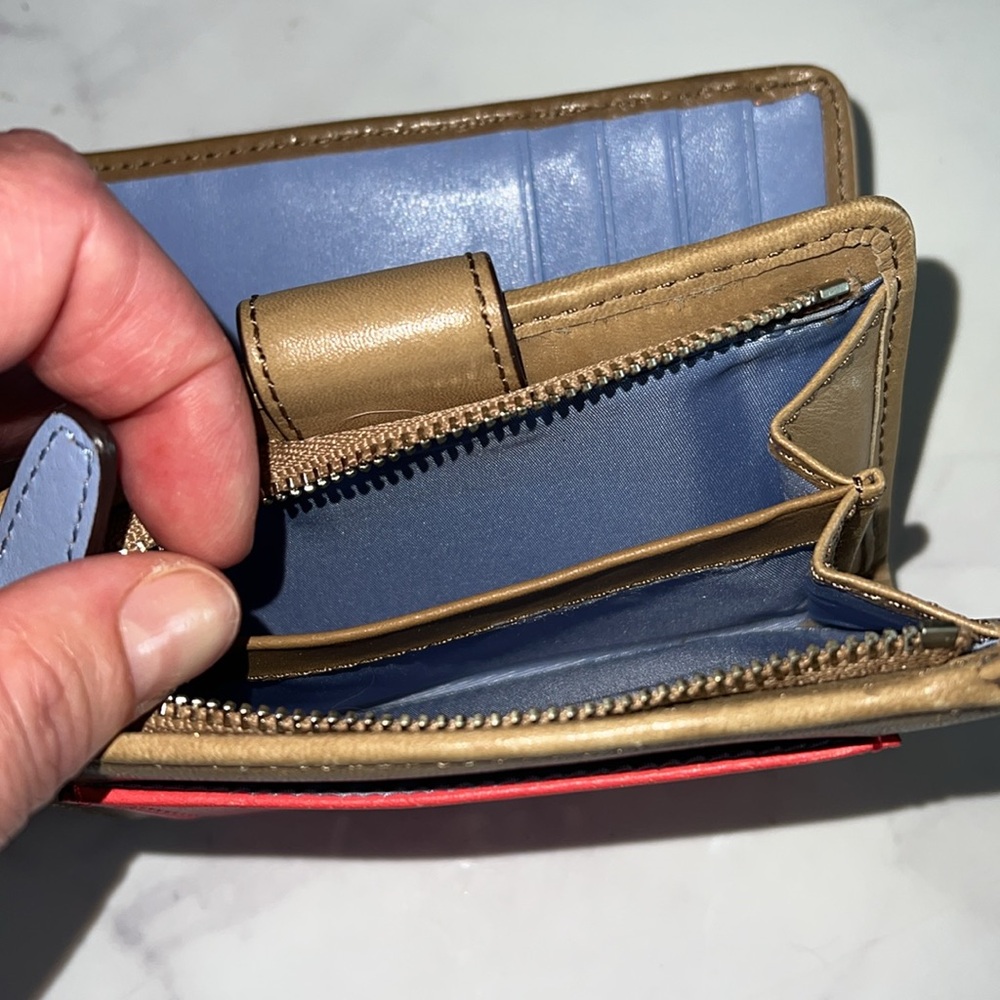 Coach Color Block Wallet - image 5